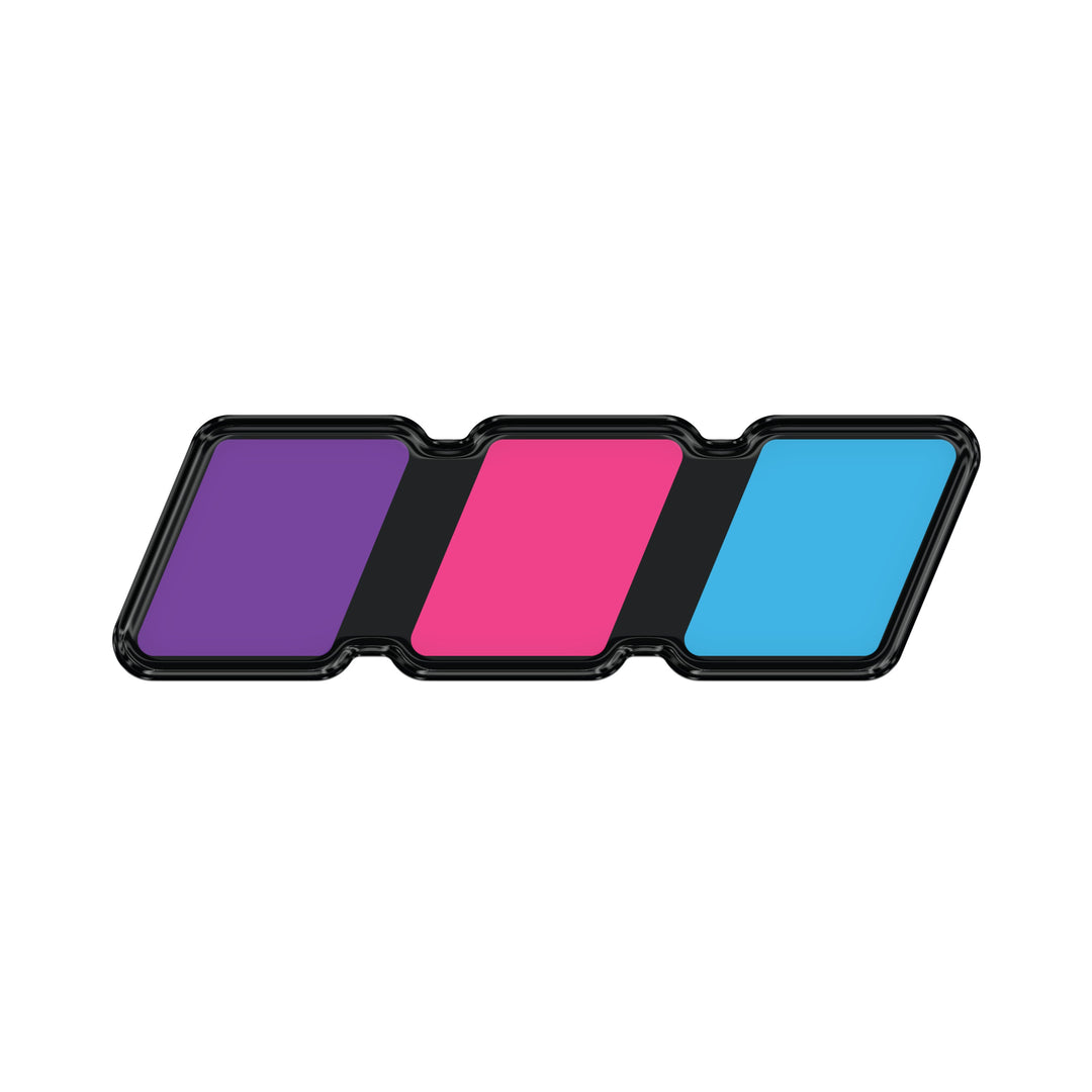 Tufskinz TRI-Color Badge Fits Toyota Models
