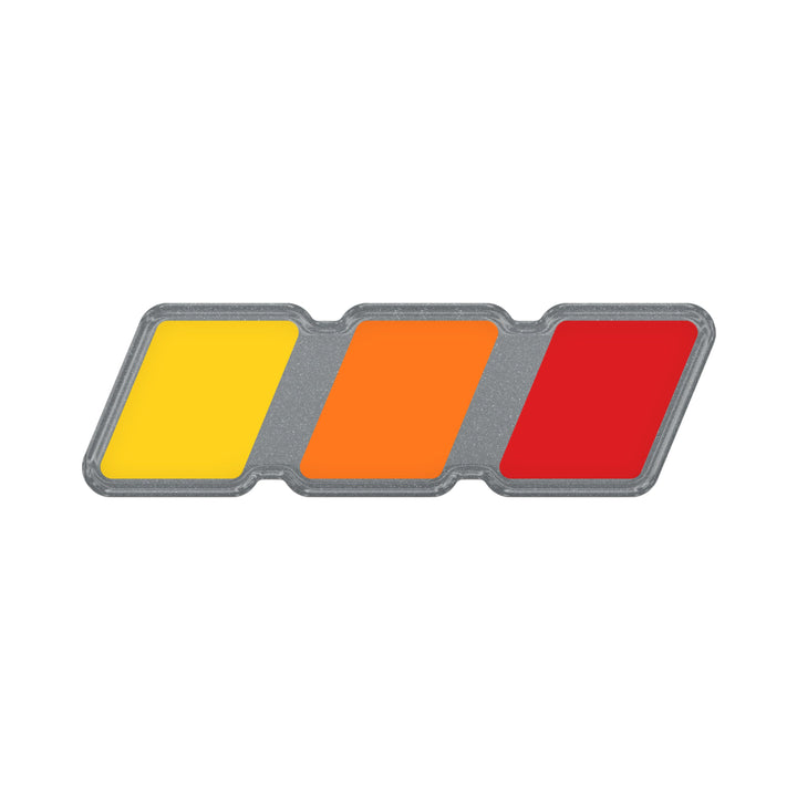 Tufskinz TRI-Color Badge Fits Toyota Models