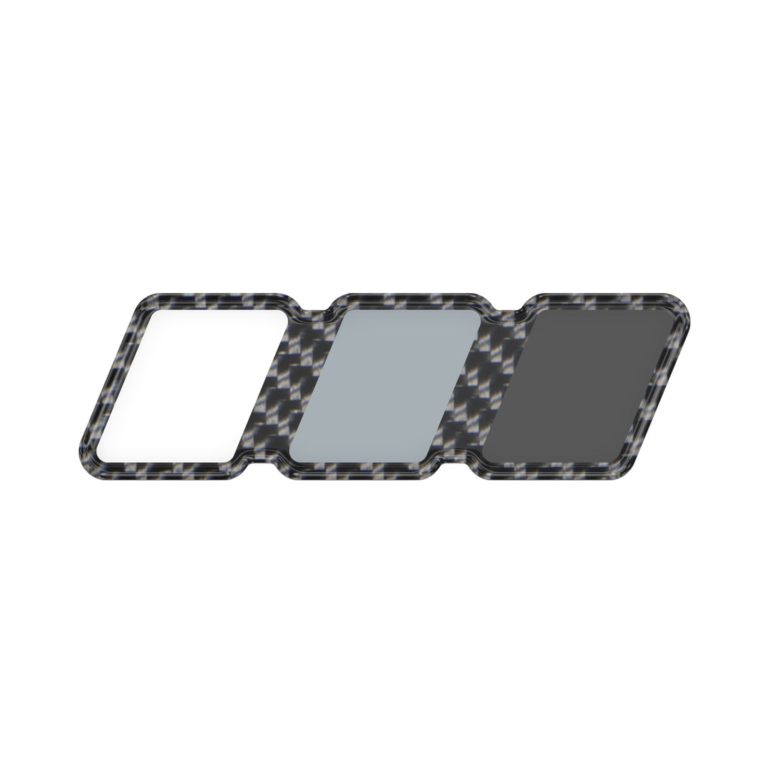 Tufskinz TRI-Color Badge Fits Toyota Models