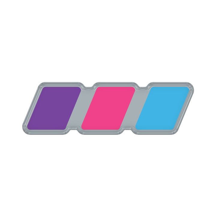 Tufskinz TRI-Color Badge Fits Toyota Models
