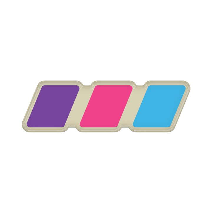 Tufskinz TRI-Color Badge Fits Toyota Models
