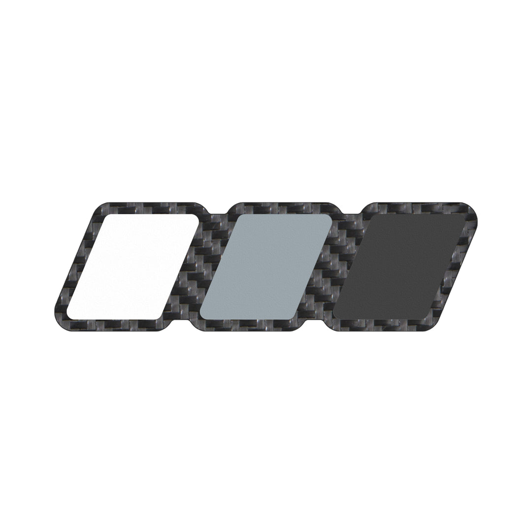 Tufskinz TRI-Color Badge Fits Toyota Models