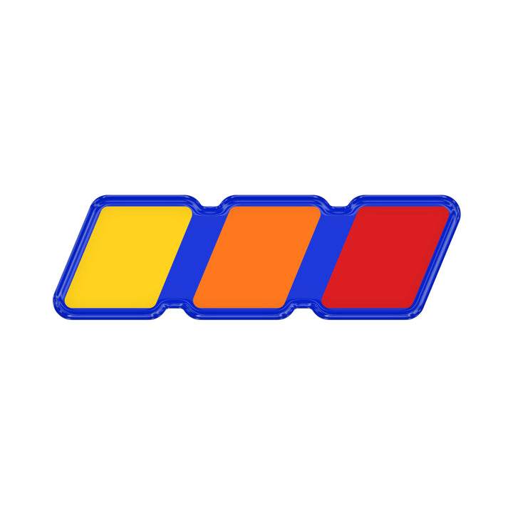 Tufskinz TRI-Color Badge Fits Toyota Models