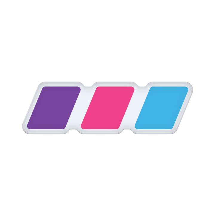 Tufskinz TRI-Color Badge Fits Toyota Models