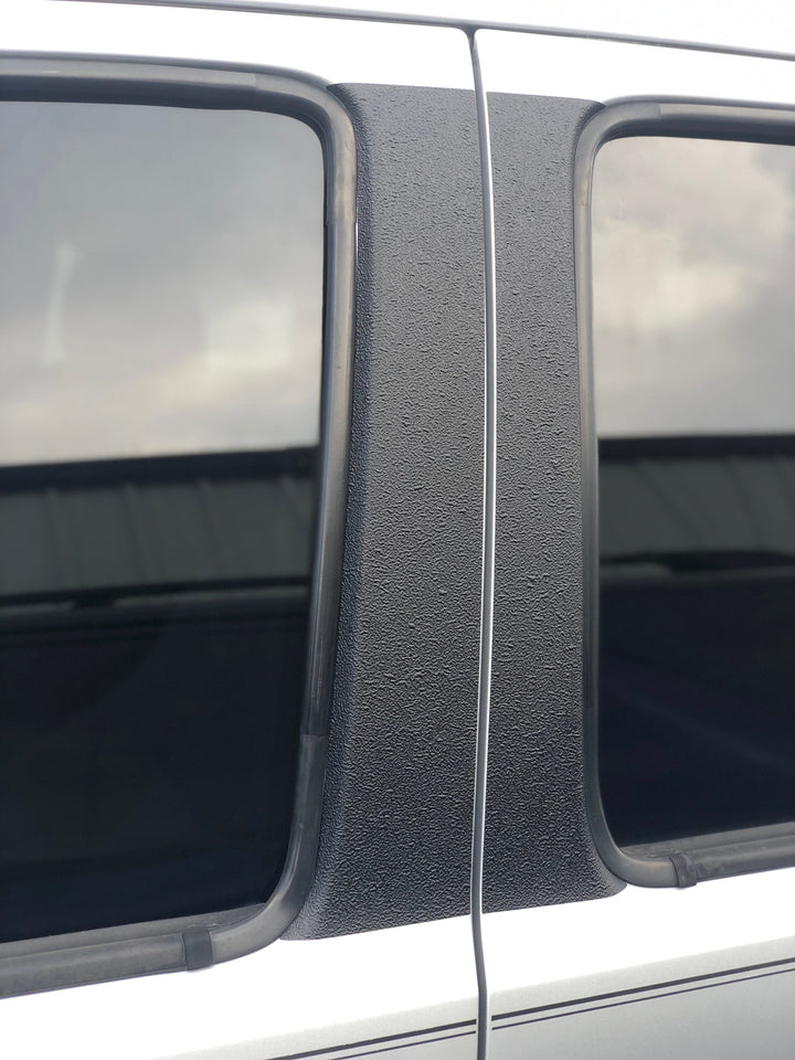 Textured Door Pillar Protection Overlays Fits 2005-2015 Toyota Tacoma
