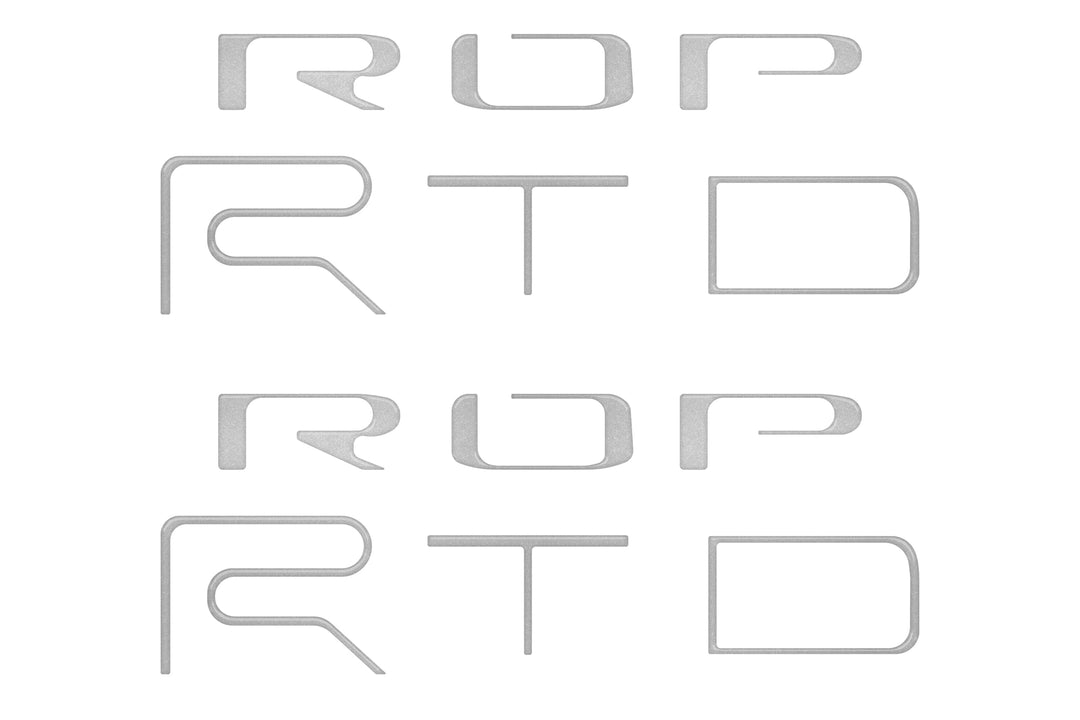 Tufskinz Bed Side Letter Inserts Fits Tacoma TRD Pro )2022-2023)
