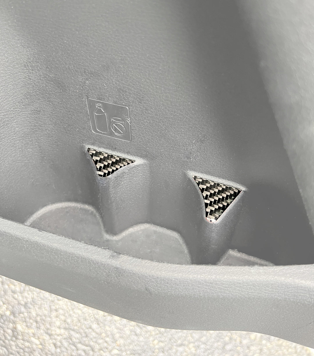 Door Cupholder Accent Trim Fits 2016-2023 Toyota Tacoma