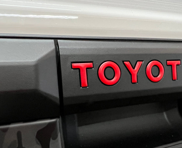 Tailgate Handle Letter Inserts Fits 2024-2027 Toyota Tacoma