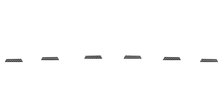 Front Bumper Lower Lines Accent Trim Fits 2024-2027 Toyota Tacoma