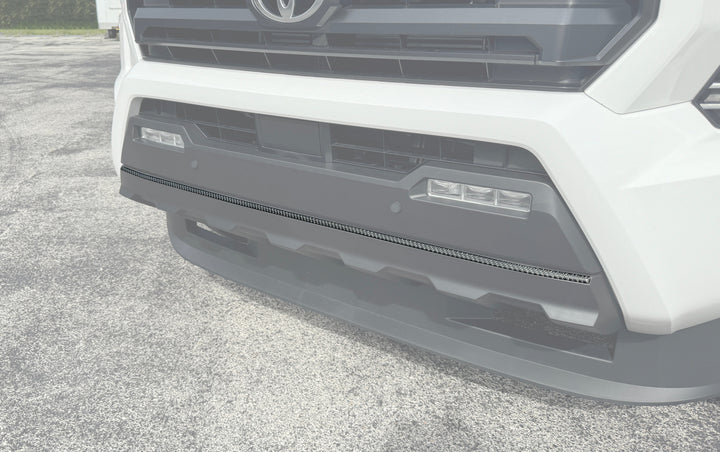 Front Bumper Center Line Accent Trim Fits 2024-2027 Toyota Tacoma