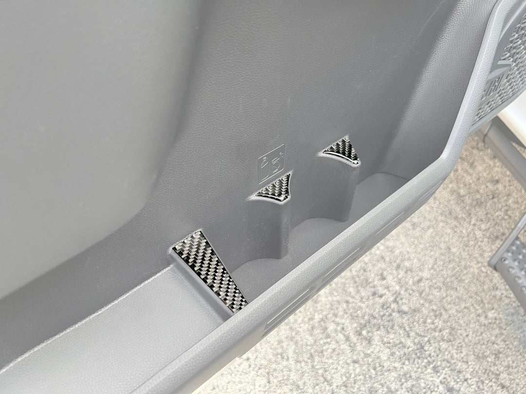 Tufskinz Front Side Door Cupholder Accent Trim Fits Tacoma (2024+)