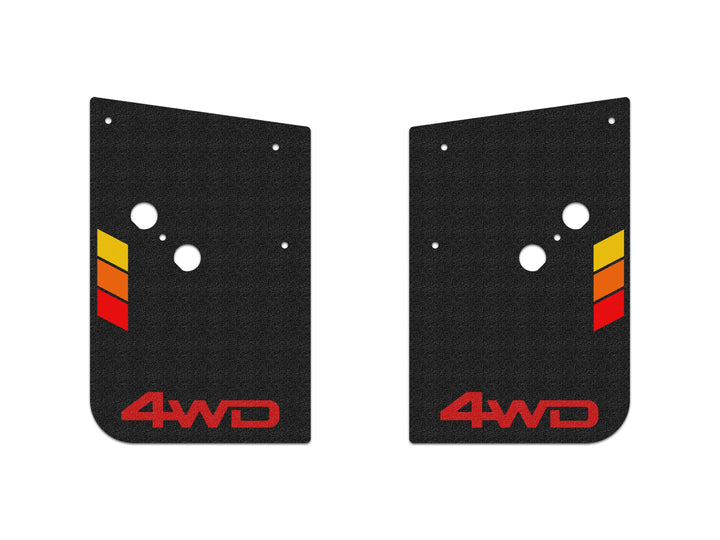 Mudflaps Fits 2024-2027 Toyota Tacoma