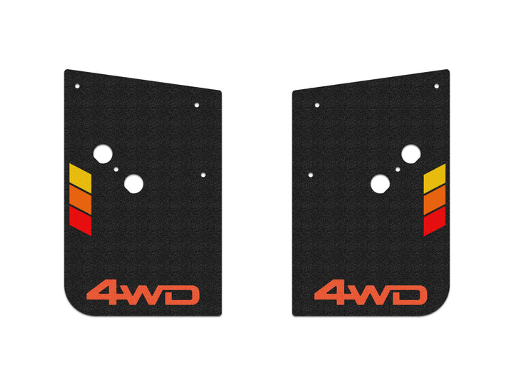 Mudflaps Fits 2024-2027 Toyota Tacoma