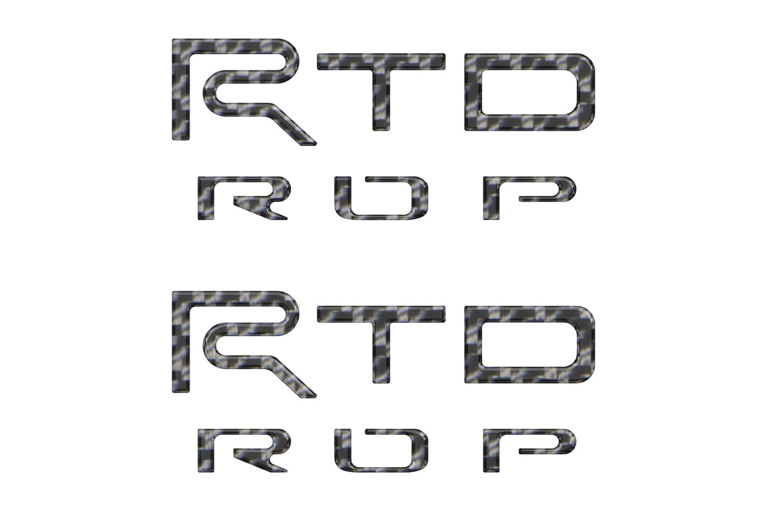 TRD Pro Interior Door Letter Overlays Fits 2024-2027 Toyota Tacoma