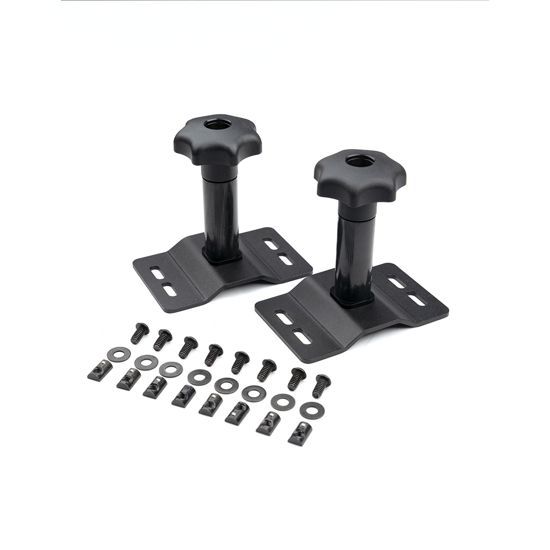 Cali Raised LED Roof Rack Hi-Lift Jack Mount