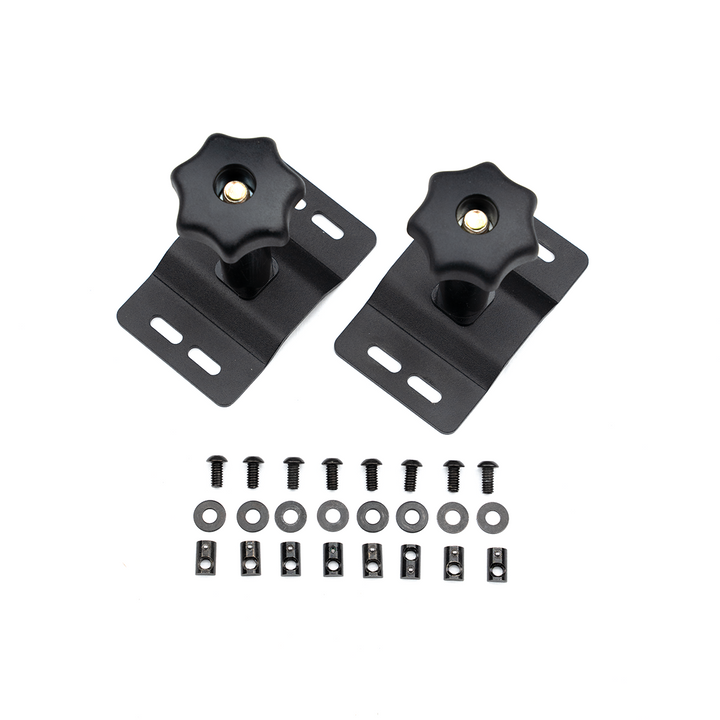 Cali Raised LED Roof Rack Hi-Lift Jack Mount