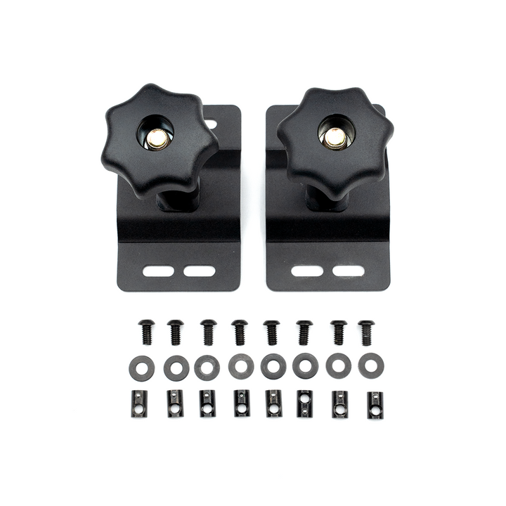 Cali Raised LED Roof Rack Hi-Lift Jack Mount