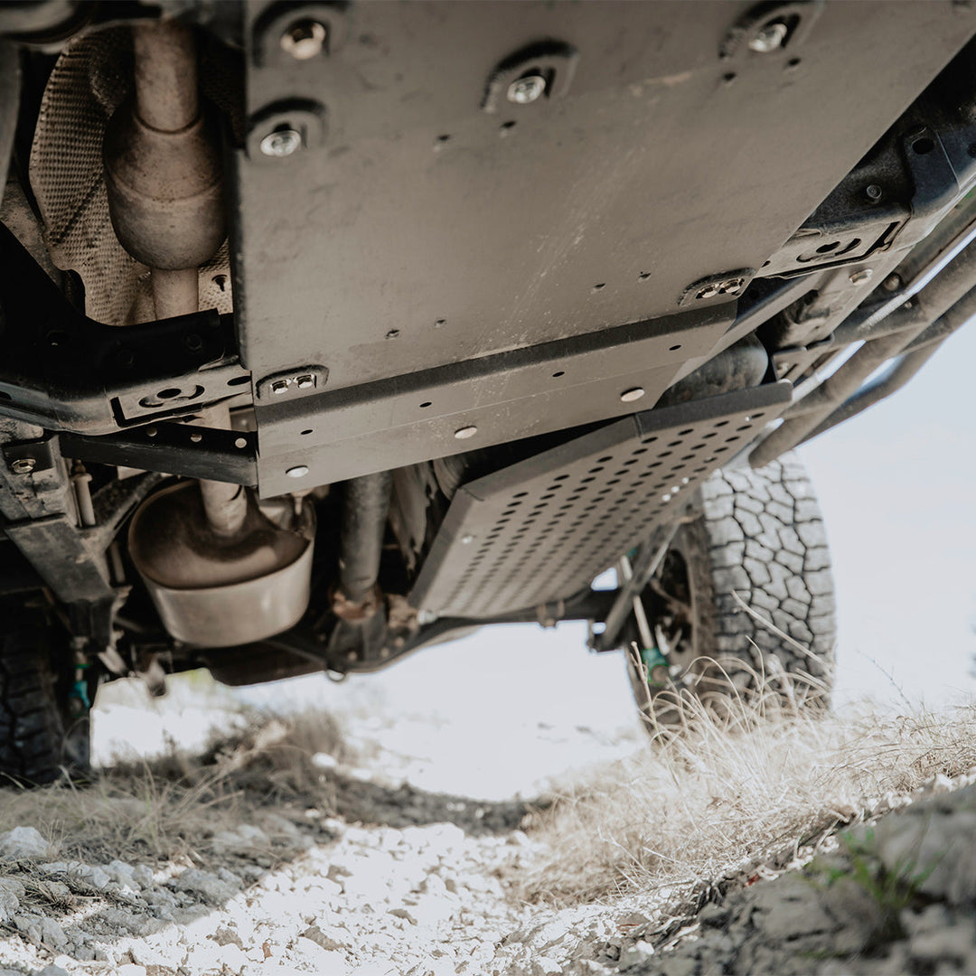 Cali Raised LED Transfer Skid Plate For FJ Cruiser (2007-2014)