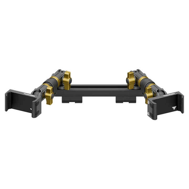 TRAXX™ - Slim Track Dash Bracket With Dual 20LITE Phone Holders | 2019-2023 Ford Ranger (WITHOUT Switch Panel)