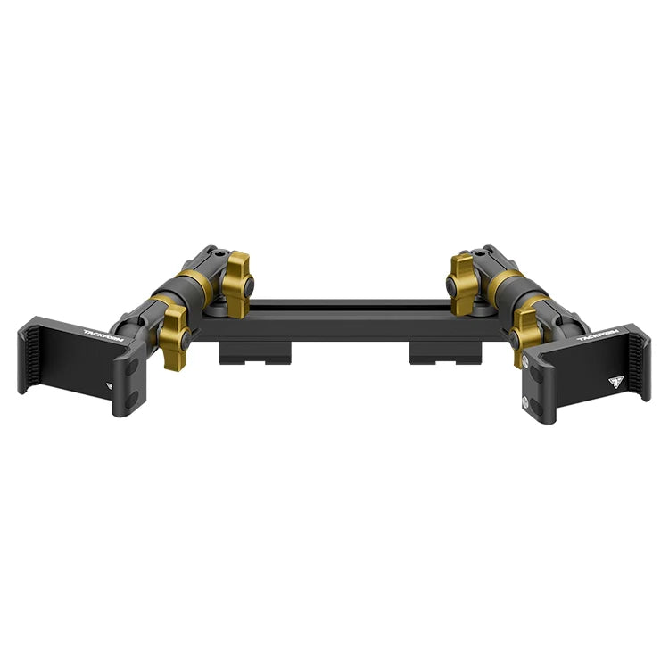TRAXX™ - Slim Track Dash Bracket With Dual 20LITE Phone Holders | 2019-2023 Ford Ranger (WITHOUT Switch Panel)