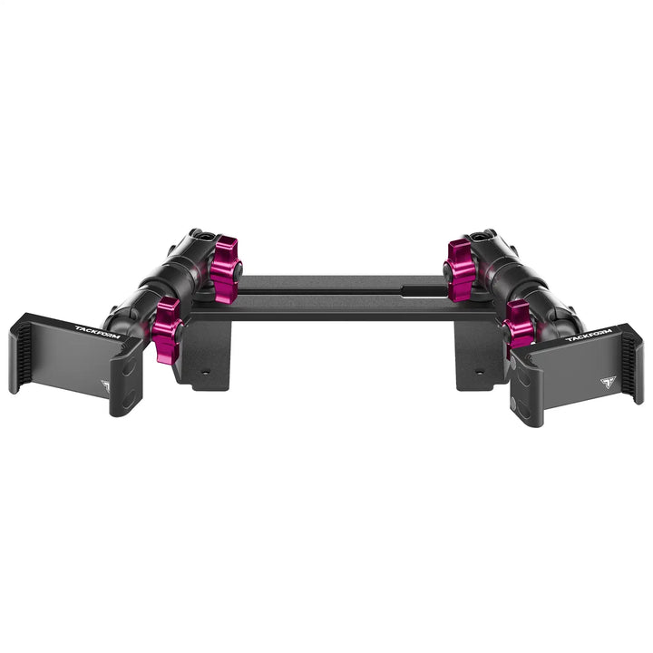 TRAXX™ - Slim Track Dash Bracket With Dual 20LITE Phone Mounts | ‘15-‘20 Ford F-150, ‘17-‘22 Super Duty, ‘18-‘21 Expedition (See Compatibility Info For Year/Trim Details)