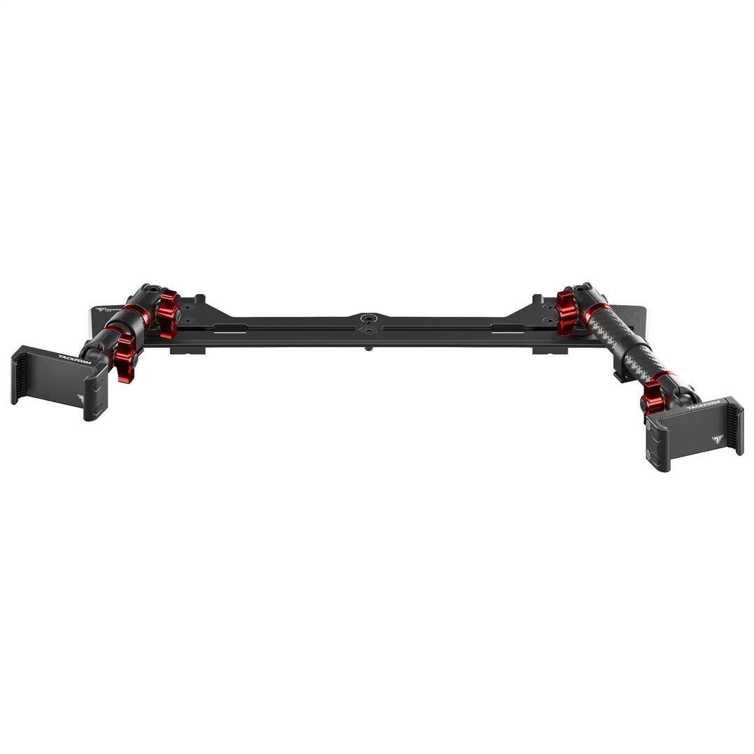 TRAXX™ - Slim Track Dash Bracket With Dual 20LITE Phone Mounts | 2021-2026 Ford Bronco & Bronco Raptor (Non-Sport)