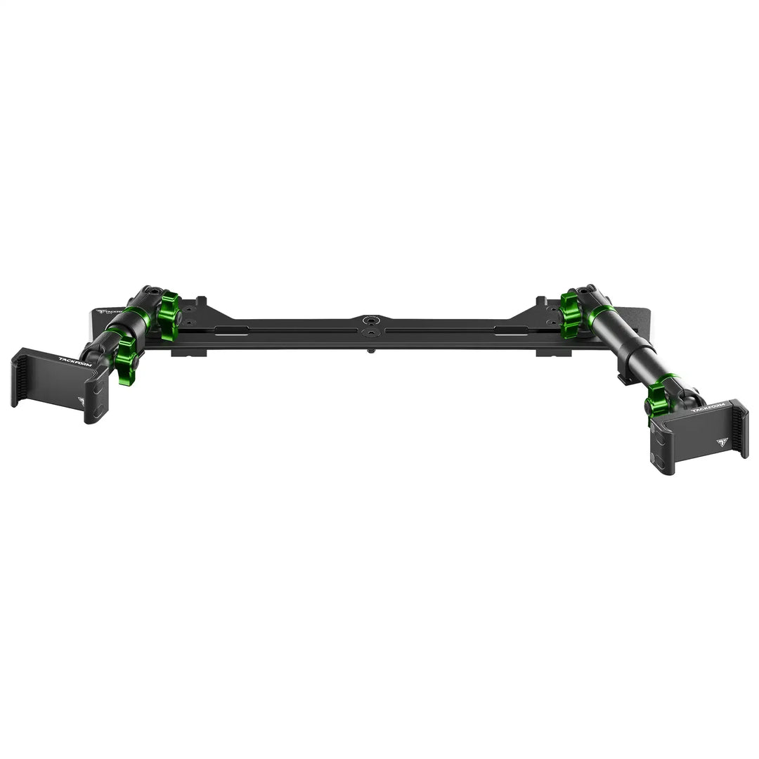 TRAXX™ - Slim Track Dash Bracket With Dual 20LITE Phone Mounts | 2021-2026 Ford Bronco & Bronco Raptor (Non-Sport)