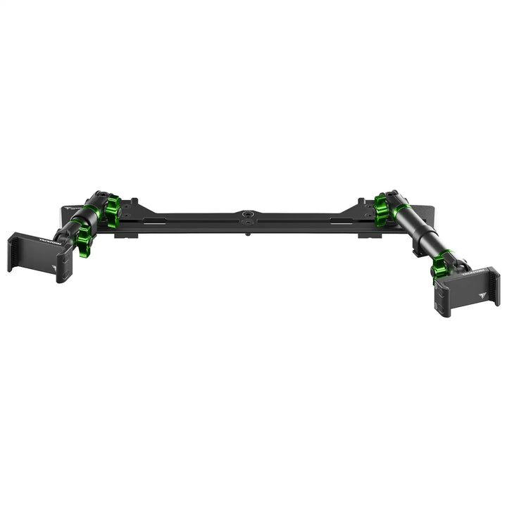 TRAXX™ - Slim Track Dash Bracket With Dual 20LITE Phone Mounts | 2021-2026 Ford Bronco & Bronco Raptor (Non-Sport)