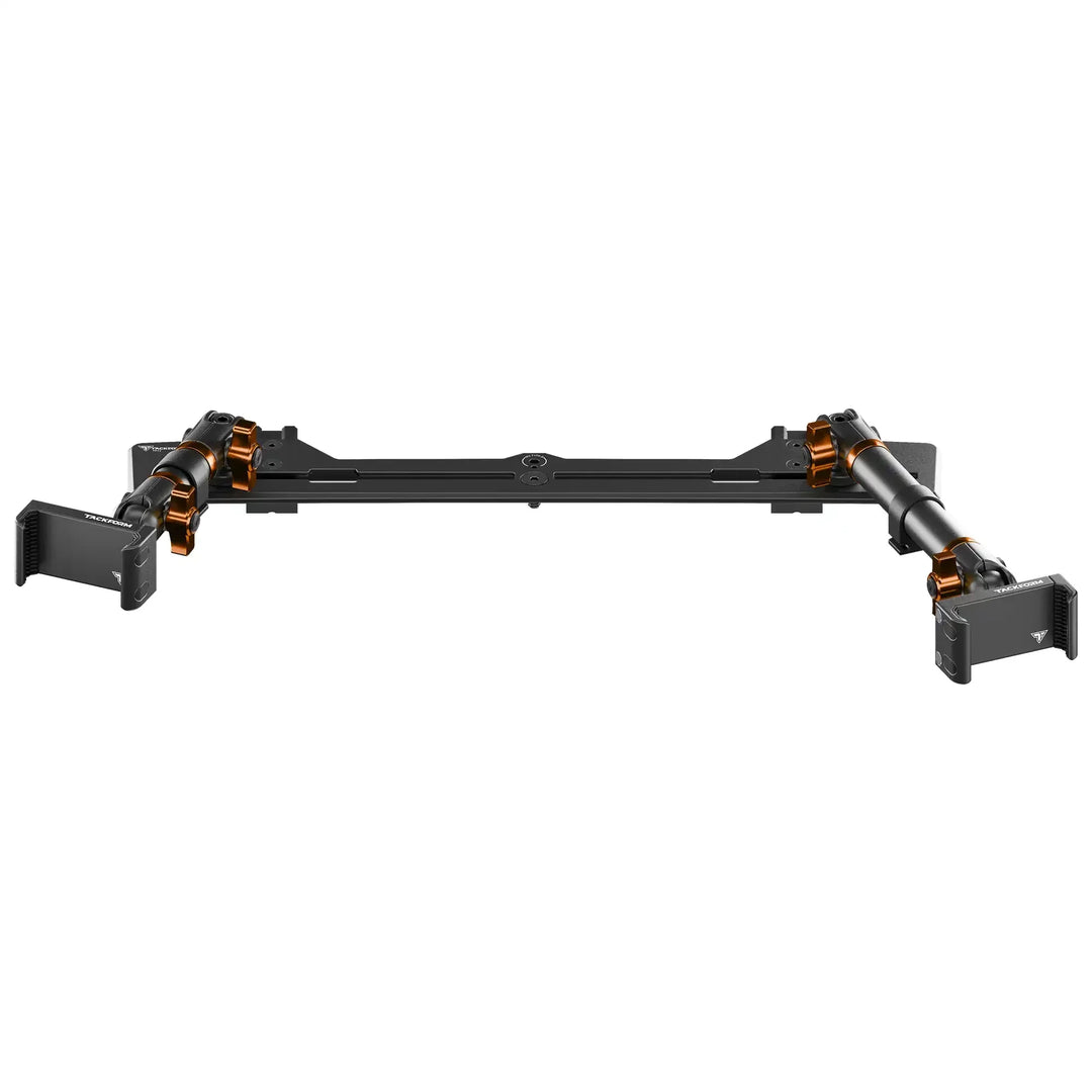 TRAXX™ - Slim Track Dash Bracket With Dual 20LITE Phone Mounts | 2021-2026 Ford Bronco & Bronco Raptor (Non-Sport)