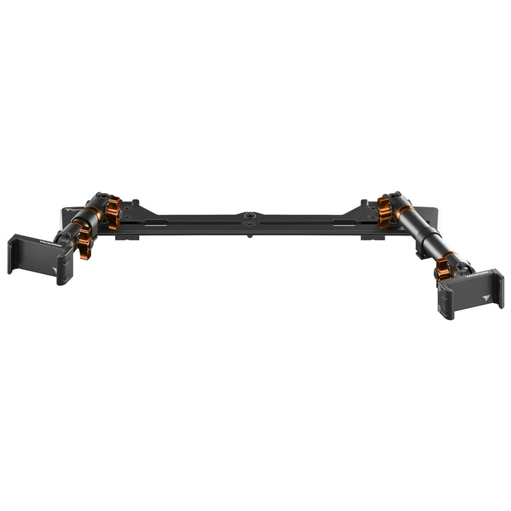 TRAXX™ - Slim Track Dash Bracket With Dual 20LITE Phone Mounts | 2021-2026 Ford Bronco & Bronco Raptor (Non-Sport)