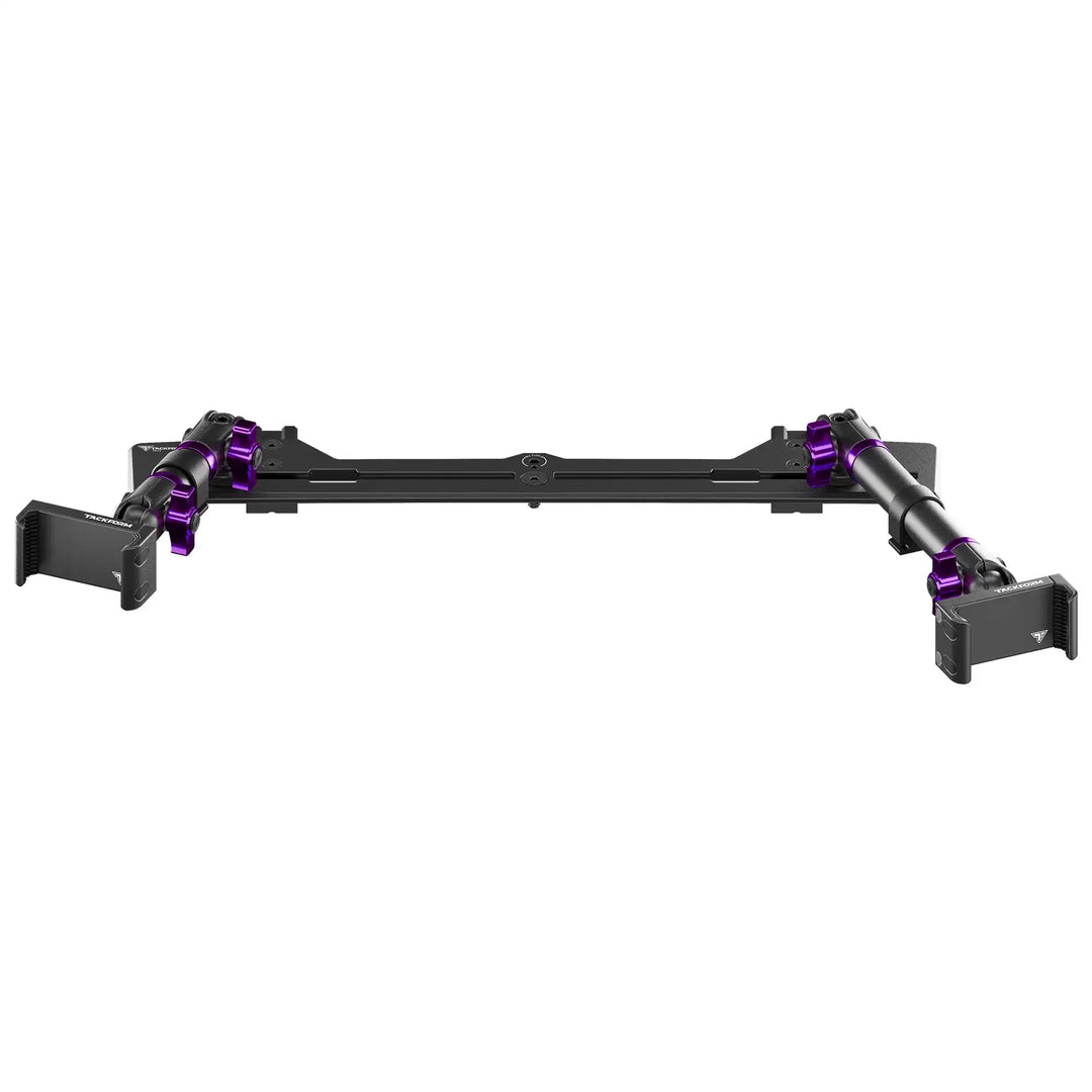 TRAXX™ - Slim Track Dash Bracket With Dual 20LITE Phone Mounts | 2021-2026 Ford Bronco & Bronco Raptor (Non-Sport)