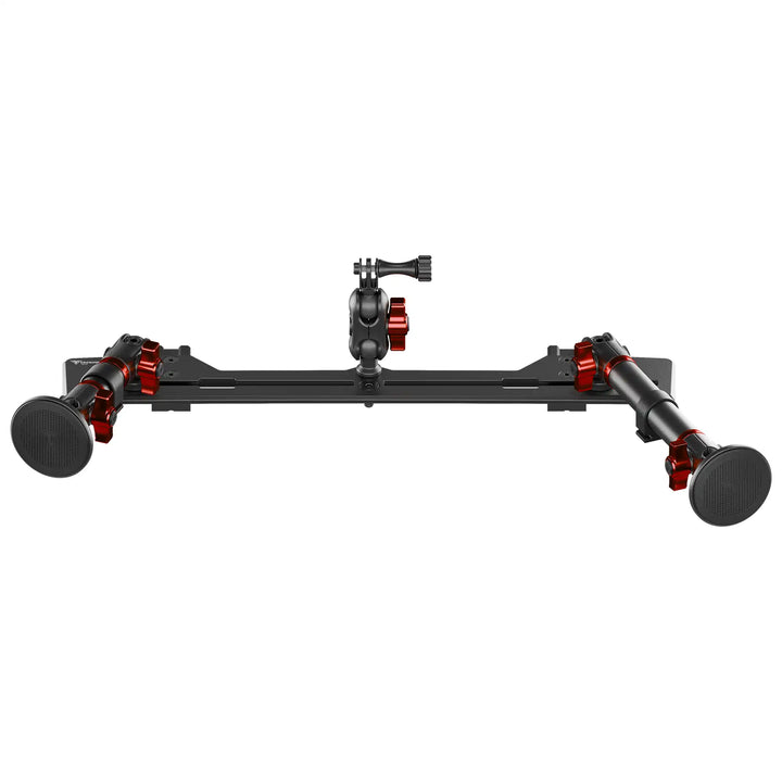 TRAXX™ - Slim Track Dash Bracket With Dual MagSafe Phone Mounts & GoPro Mount | 2021-2026 Ford Bronco & Bronco Raptor (Non-Sport)