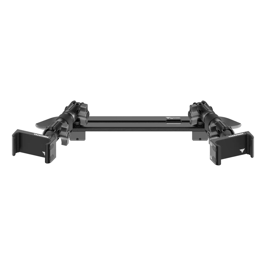 TRAXX™ - Slim Track Dash Bracket With Dual 20LITE Phone Mounts | 2021 - 2025 Ford F-150 (See Compatibility Info For Specific Year/Trim Fitment Details)