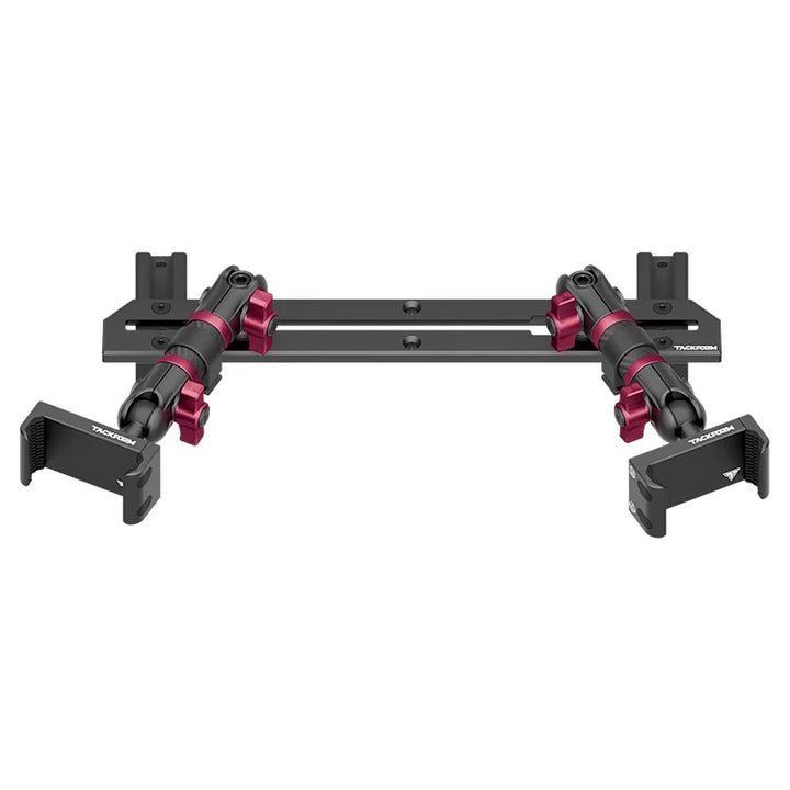 TRAXX™ - Slim Track Dash Bracket With Dual 20LITE Phone Mounts | 2023-2026 Ford Super Duty (F-250 Through F-600)