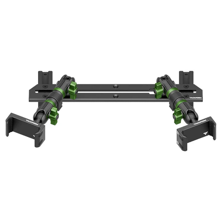 TRAXX™ - Slim Track Dash Bracket With Dual 20LITE Phone Mounts | 2023-2026 Ford Super Duty (F-250 Through F-600)