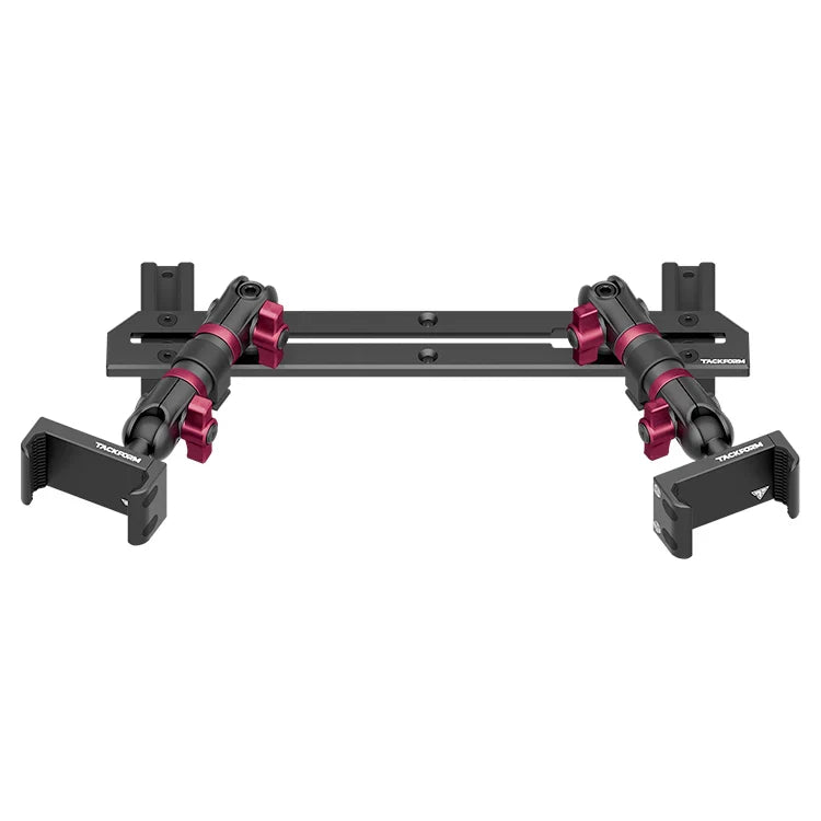 TRAXX™ - Slim Track Dash Bracket With Dual 20LITE Phone Mounts | 2023-2026 Ford Super Duty (F-250 Through F-600)