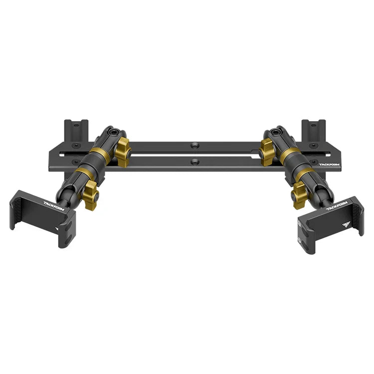 TRAXX™ - Slim Track Dash Bracket With Dual 20LITE Phone Mounts | 2023-2026 Ford Super Duty (F-250 Through F-600)