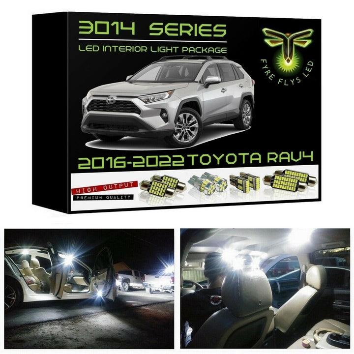 Fyre Flys LED interior light kit 3014 Series for RAV4 (2016-2022)
