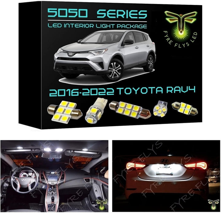 Fyre Flys LED interior light kit 5050 Series for RAV4 (2016-2022)