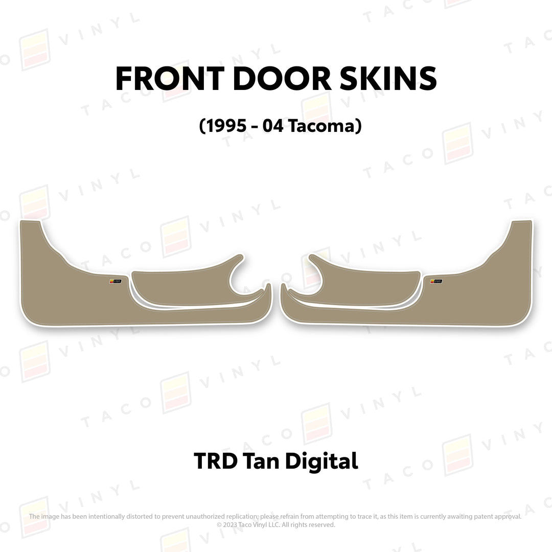 1995-04 Tacoma Door Skins (Lower Section)