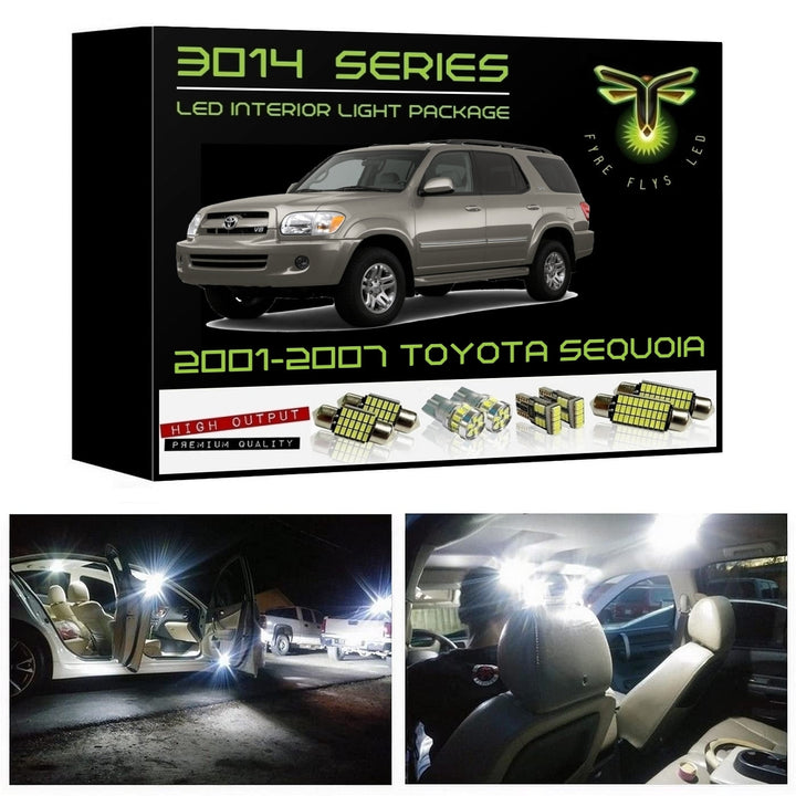 Fyre Flys LED interior light kit 3014 Series for Sequoia (2001-2007)