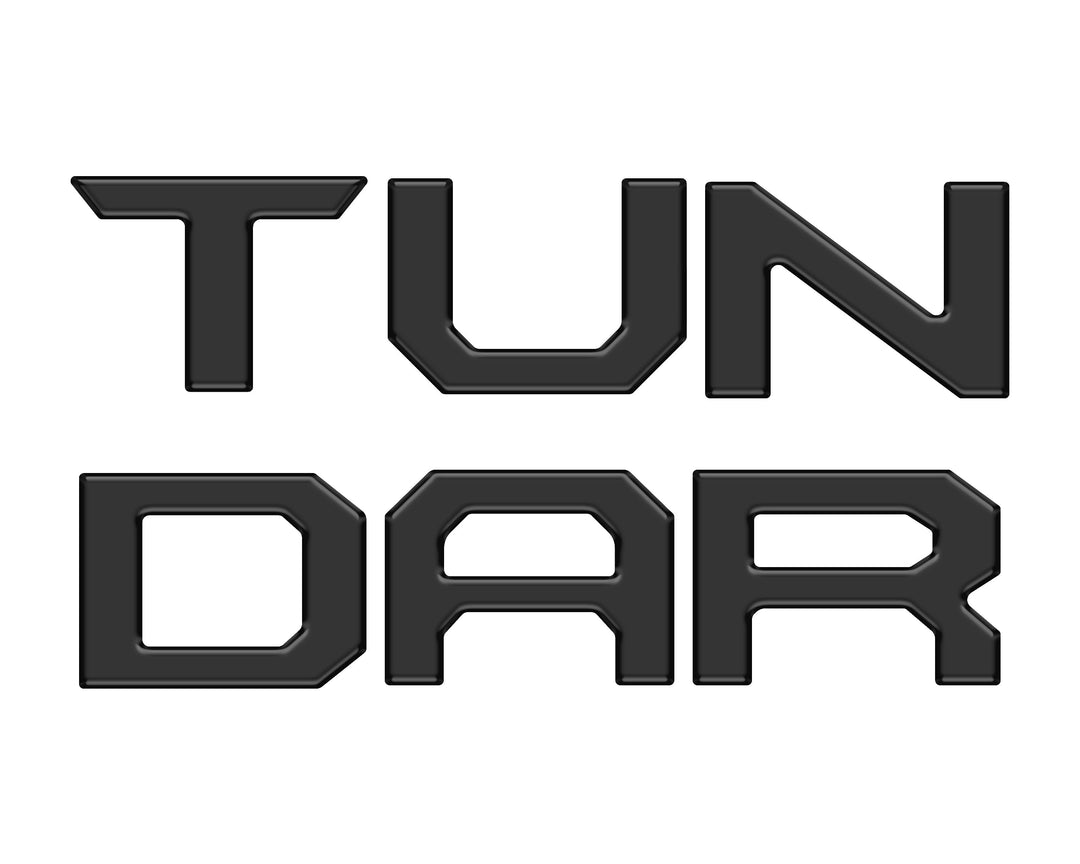 Tufskinz Tailgate Letter Inserts Fits Tundra (2014-2021)