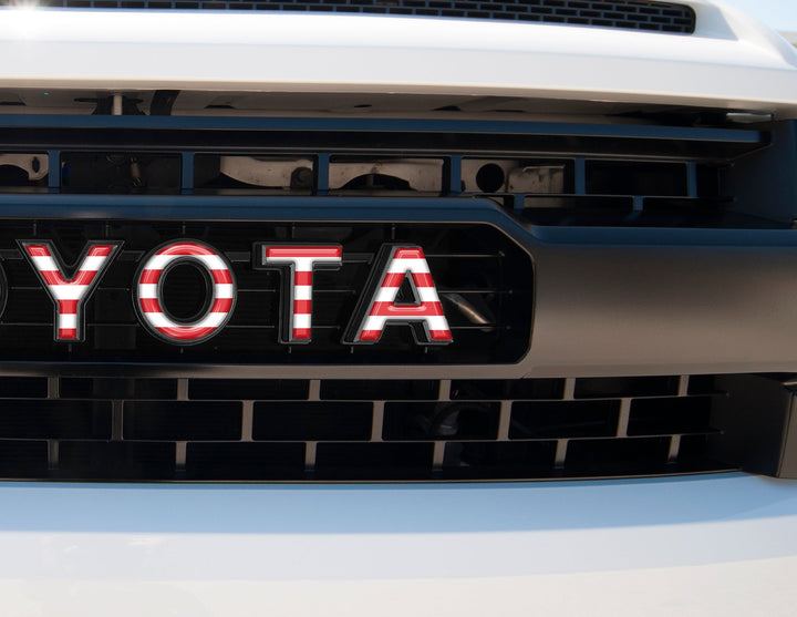 Tufskinz Grille Letter Overlays Fits Tundra (2014-2021)