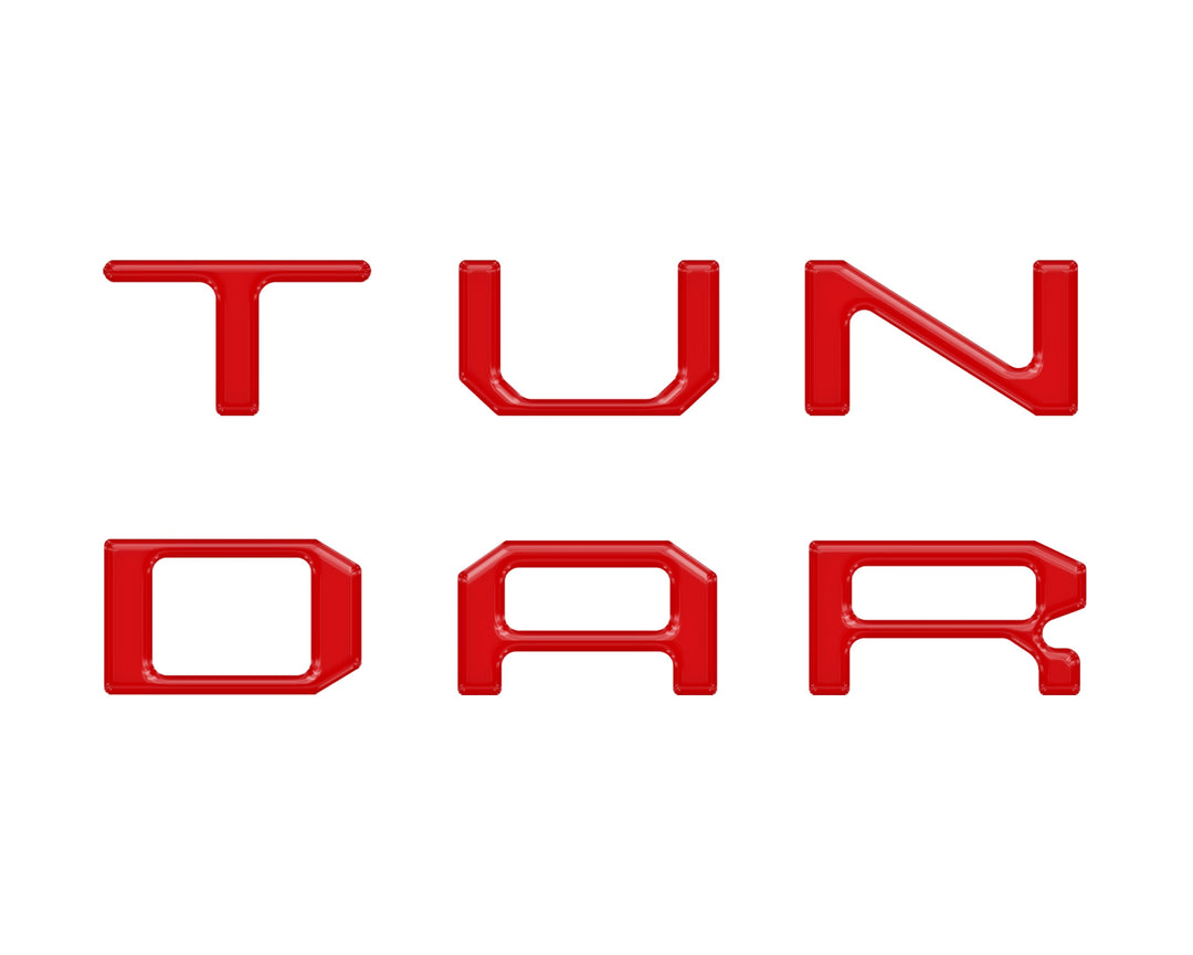 Radio Letter Inserts Fits 2014-2021 Toyota Tundra