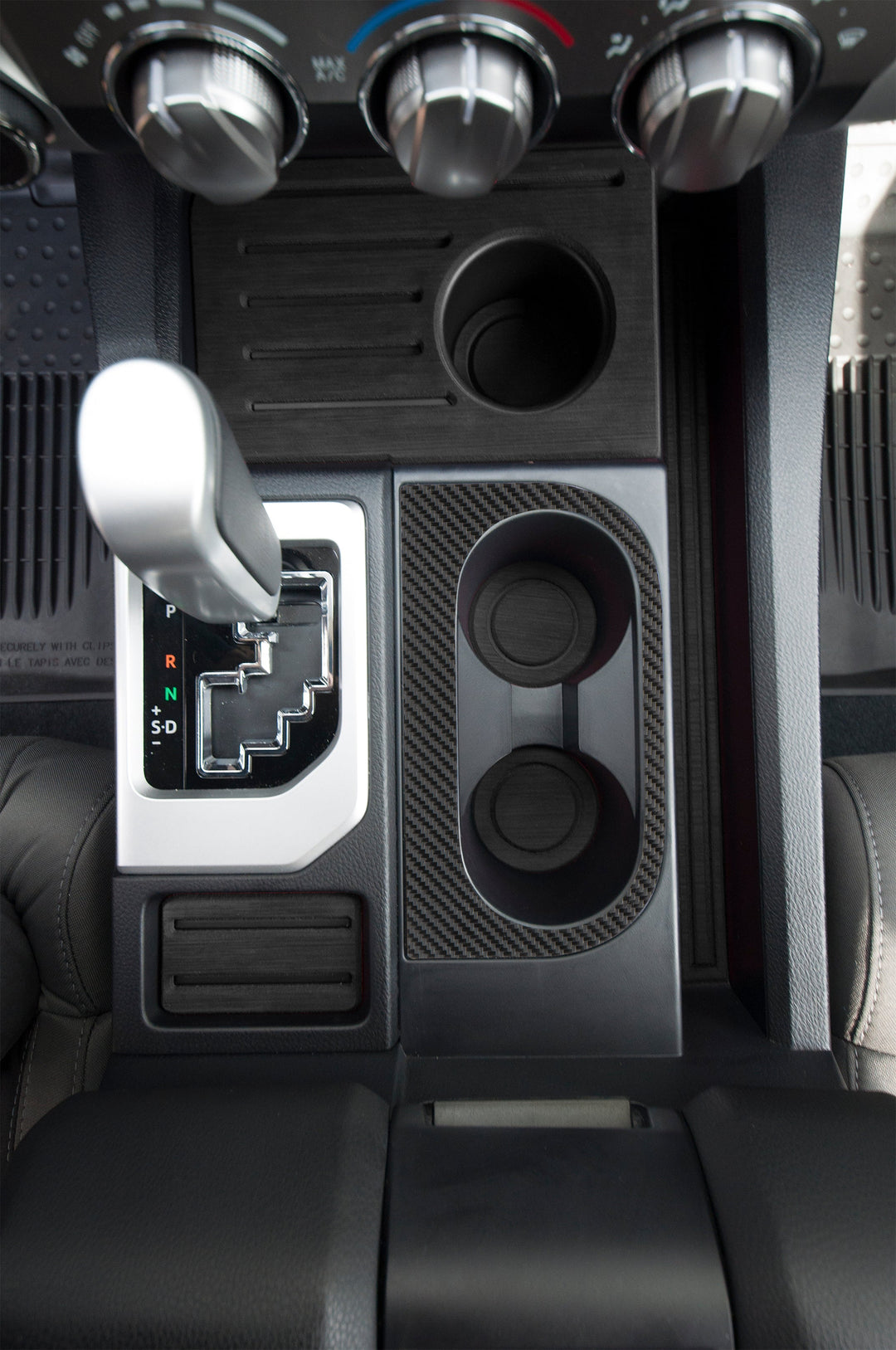 Center Console Cup Holder Replacement Trim Fits 2014-2021 Toyota Tundra
