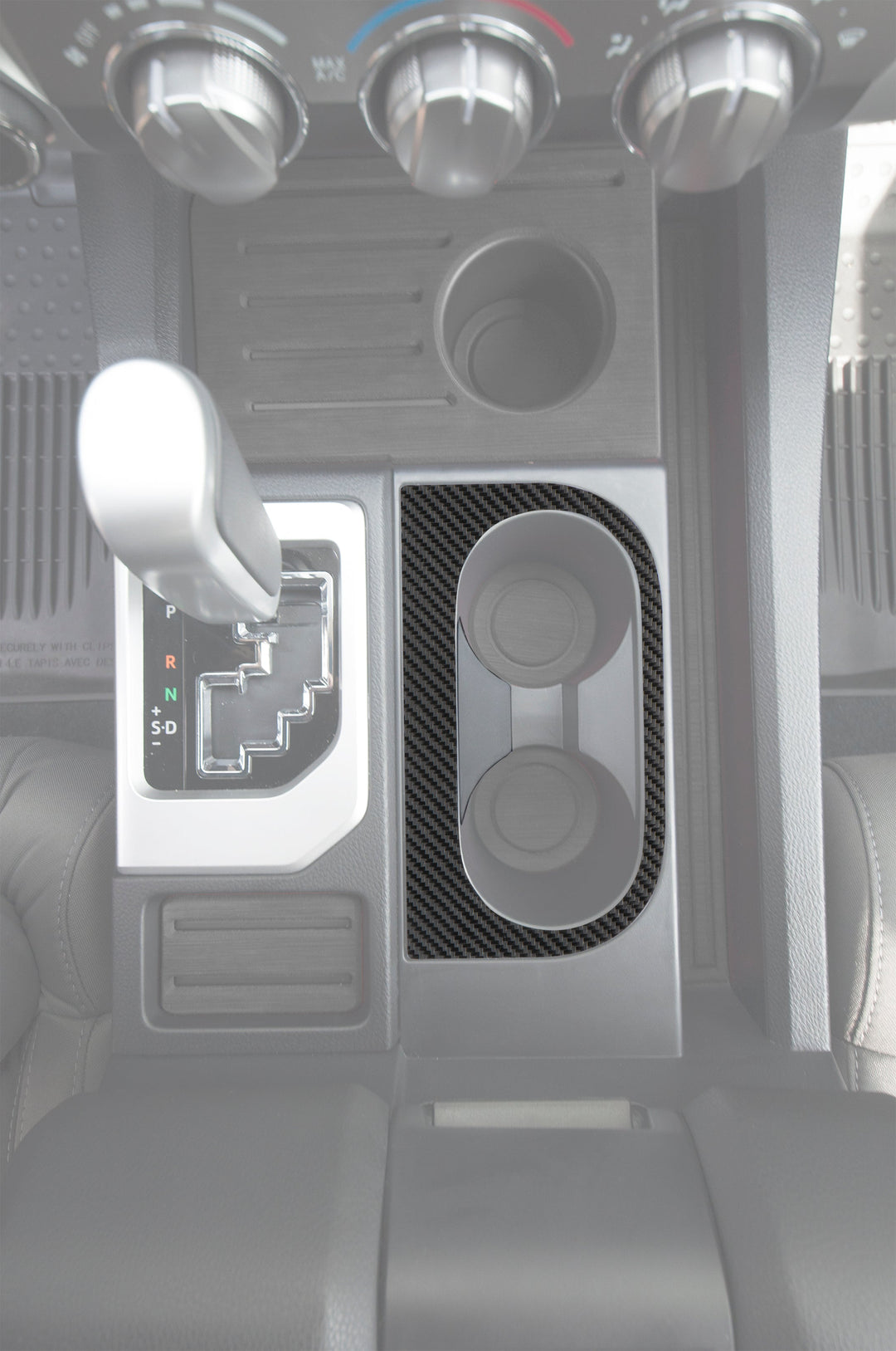 Center Console Cup Holder Replacement Trim Fits 2014-2021 Toyota Tundra