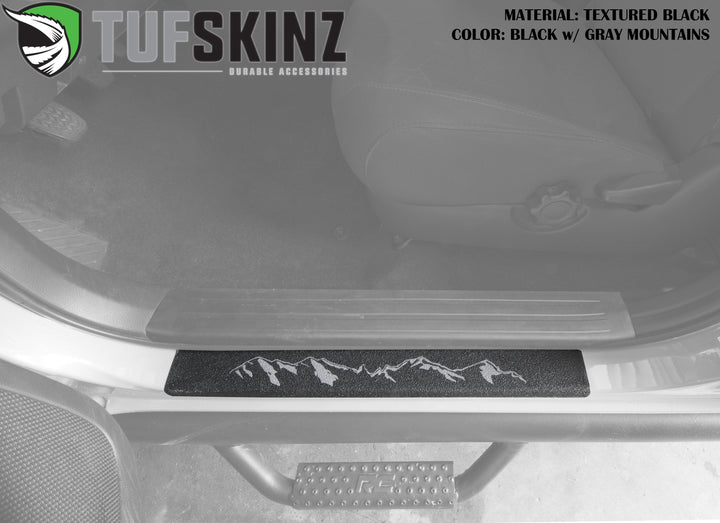 Door Sills Protection Overlay Fits 2007-2021 Toyota Tundra