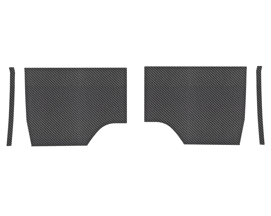 Rear Bumper Side Overlays Fits 2022-2027 Toyota Tundra