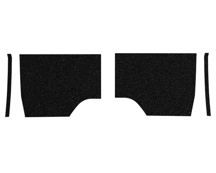Rear Bumper Side Overlays Fits 2022-2027 Toyota Tundra