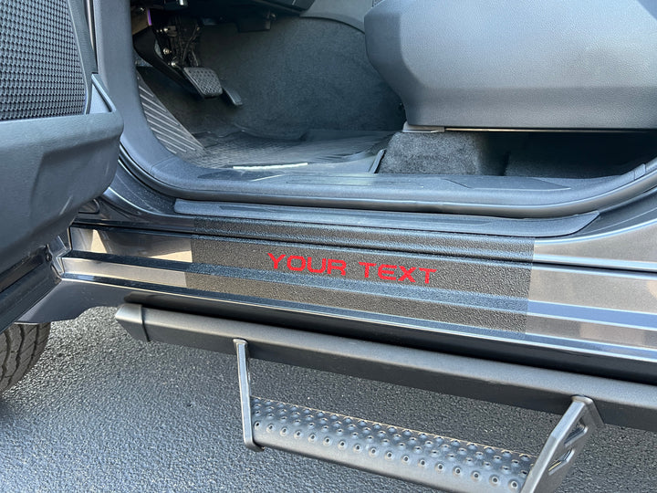 Door Sill Protection Overlays Fits 2022-2026 Toyota Tundra